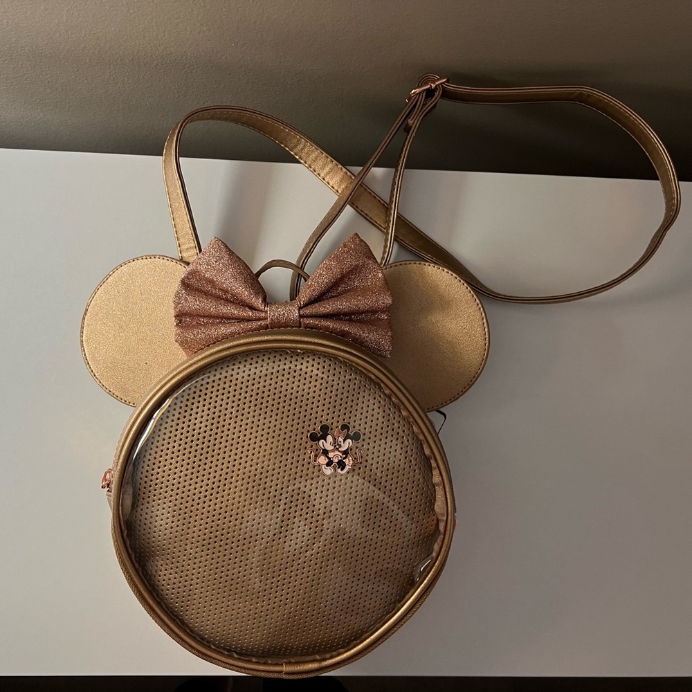 Rose Gold Disney Loungefly Pin Backpack